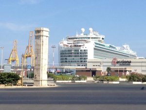 Das Kreuzfahrtterminal
