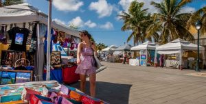 Shopping am Hafen
