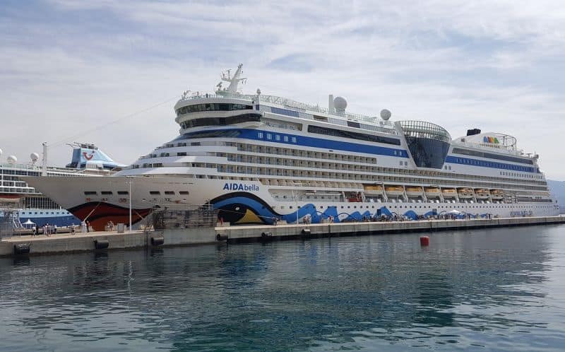 AIDAbella in Ajaccio