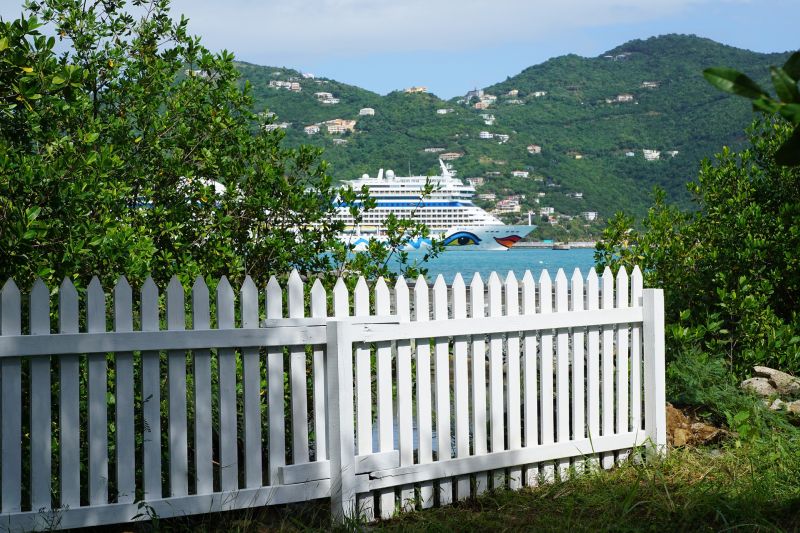 AIDAmar auf Tortola
