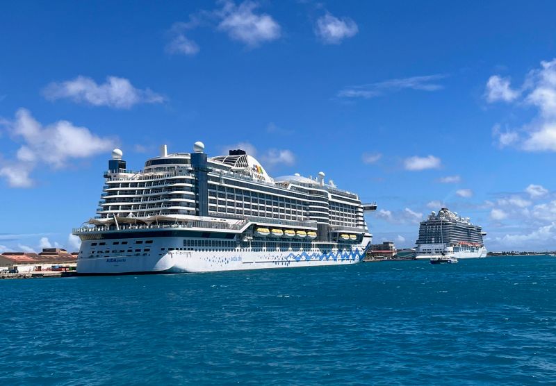 AIDAperla in Aruba