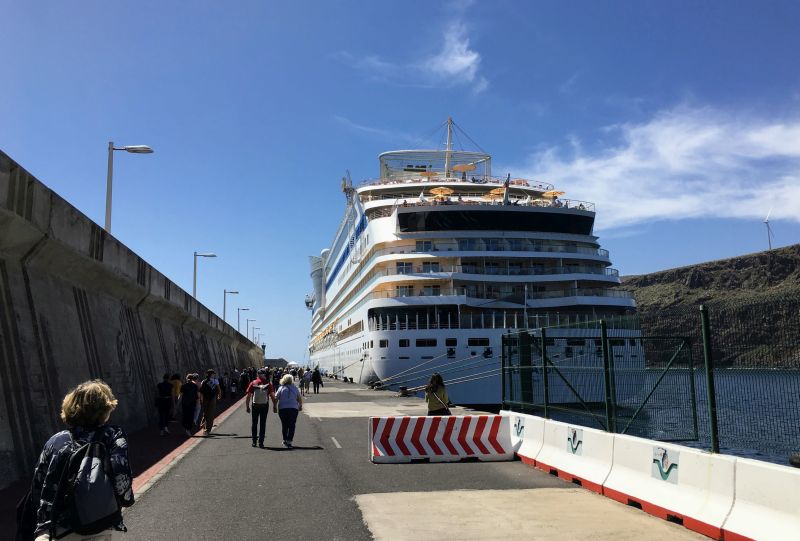 AIDAsol in La Gomera