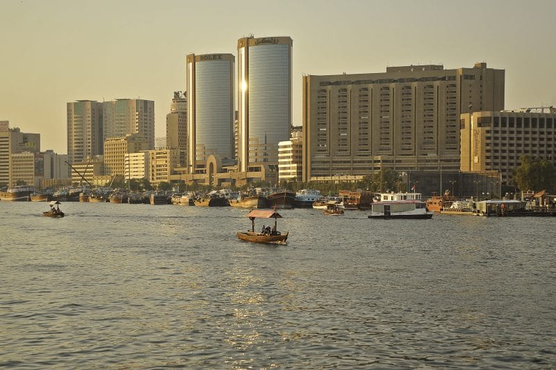 Abendstimmung am Dubai Creek