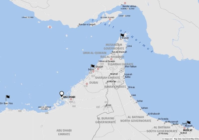 Landausflüge in Abu Dhabi auf eigene Faust