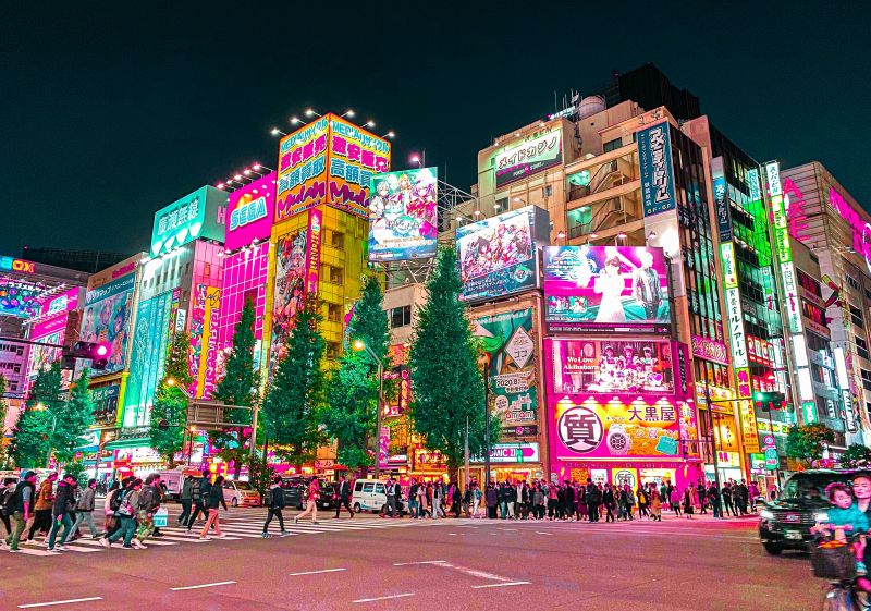 Akihabara am Abend