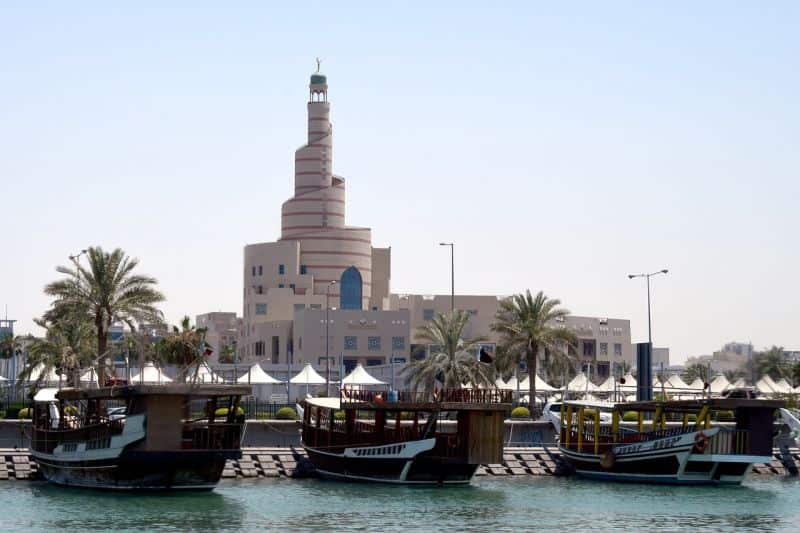 Die Al-Fanar-Moschee ist ein schönes Fotomotiv für Landausflüge in Doha