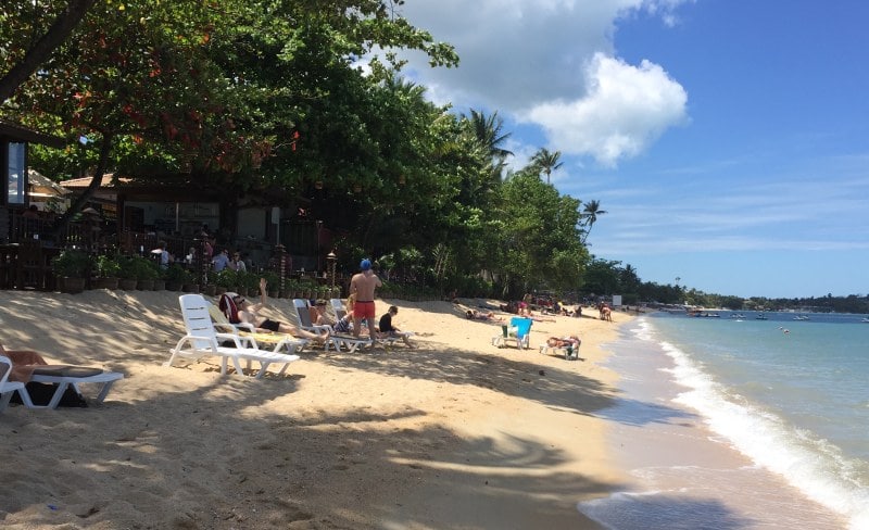 Landausflüge auf Koh Samui zum Bophut Strand