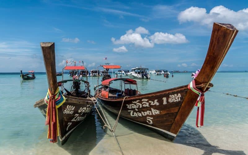 Landausflüge auf Phuket sind oft Bootsausflüge