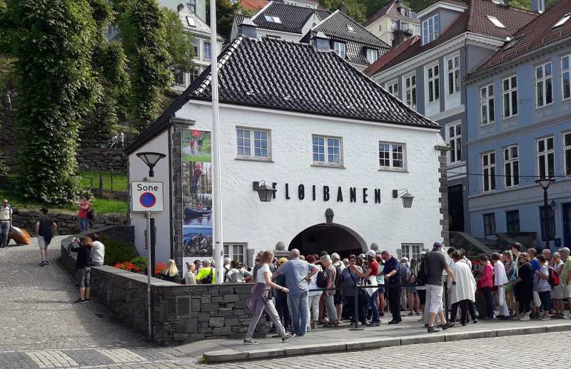 Landausflüge in Bergen mit der Fløibanen