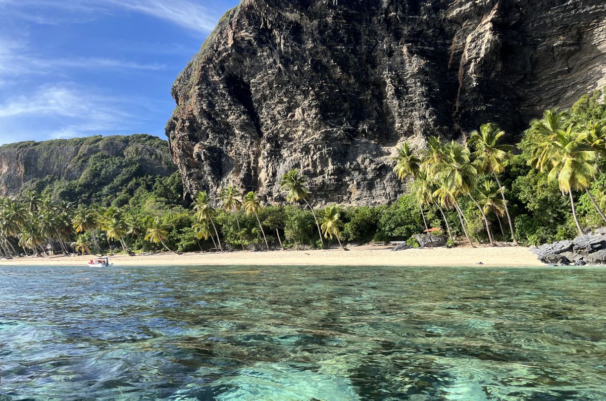 Die Playa Frontón in Samaná