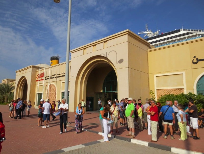 Ankunft in Port Rashid