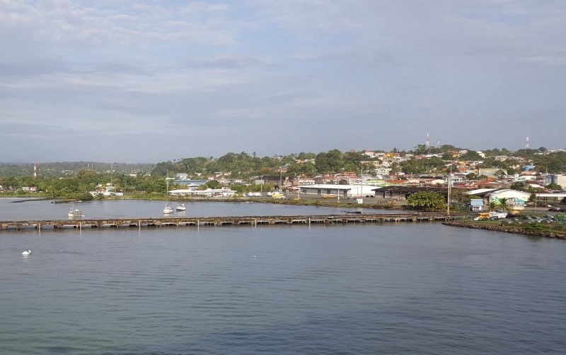 Anlegen in Puerto Limon