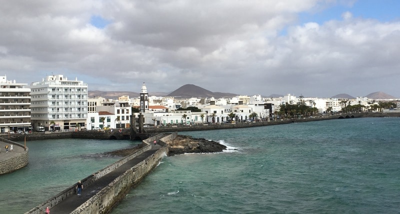 Blick auf Arrecife