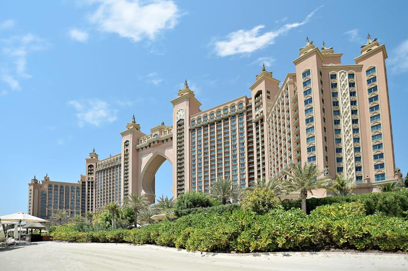 Landausflüge in Dubai zum Atlantis The Palm Hotel