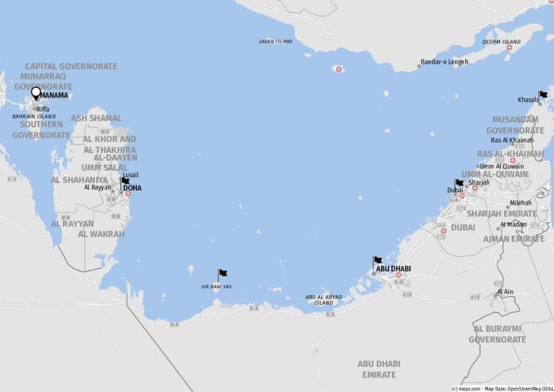 Landausflüge in Manama (Bahrain) auf eigene Faust