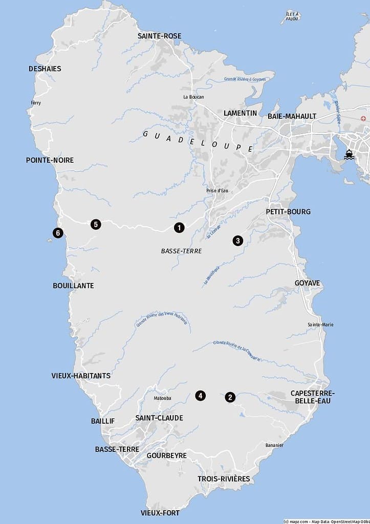 Basse-Terre auf Guadeloupe auf eigene Faust erkunden