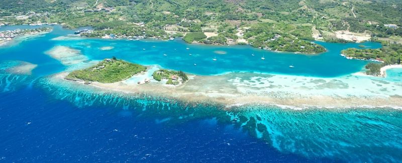 Blick auf French Key