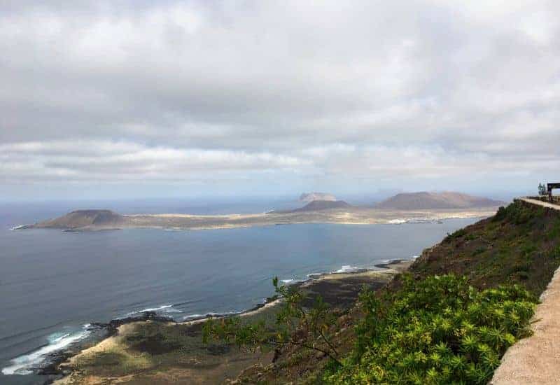 Blick auf La Graciosa