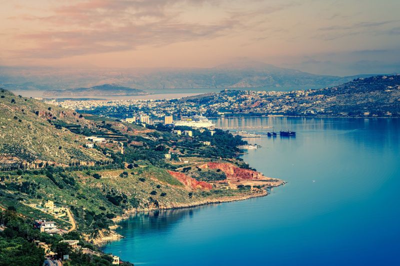 Blick auf Souda