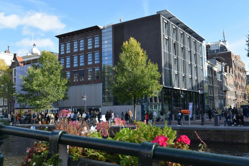 Blick auf das Anne Frank House