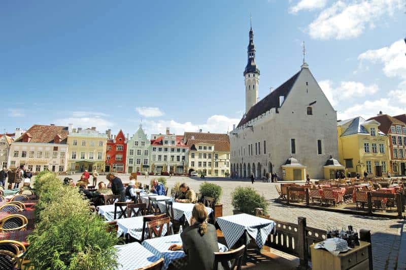 Auf dem Rathausplatz