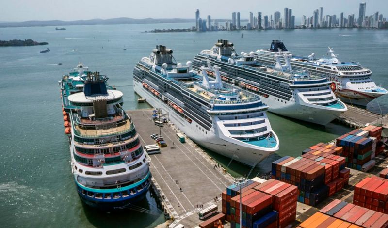 Kreuzfahrtschiffe in Cartagena de Indias