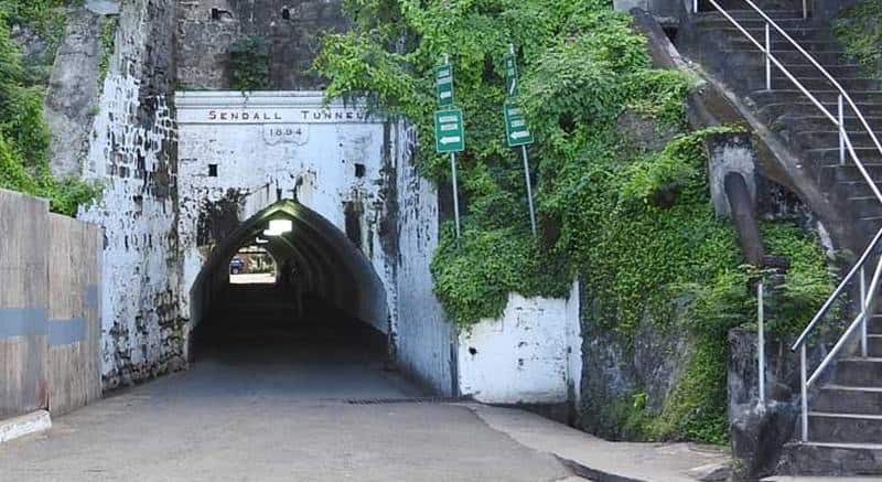 Blick in den Sendall-Tunnel