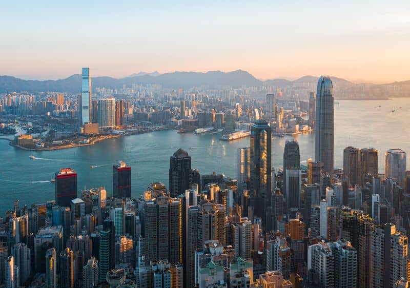 Blick vom Victoria Peak