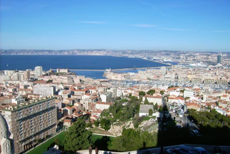 Blick von Notre Dame de la Garde