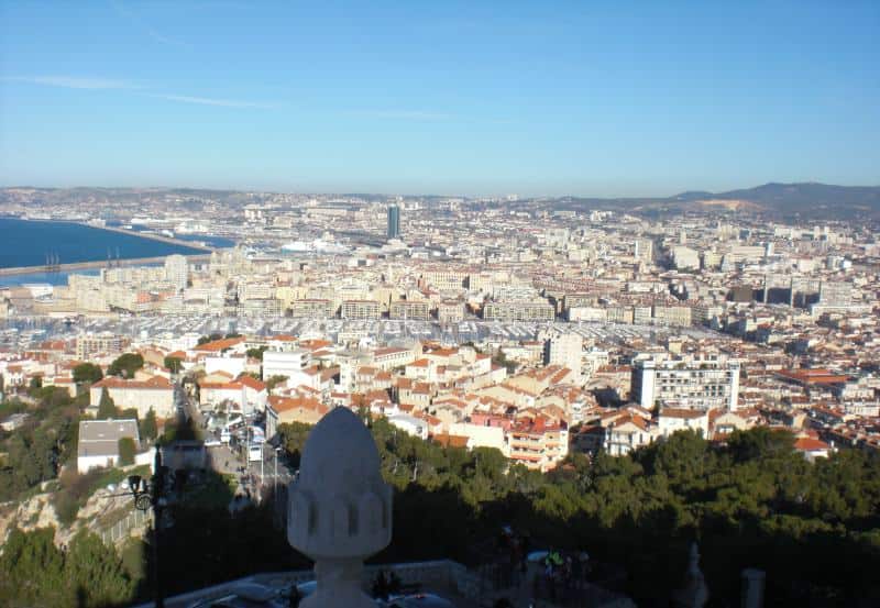 Blick von Notre-Dame de la Garde