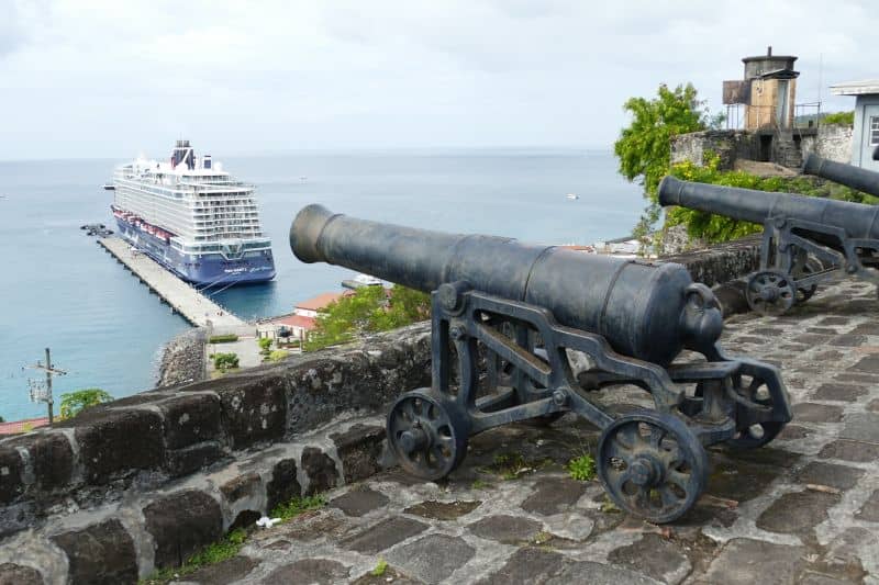 Blick von Fort George