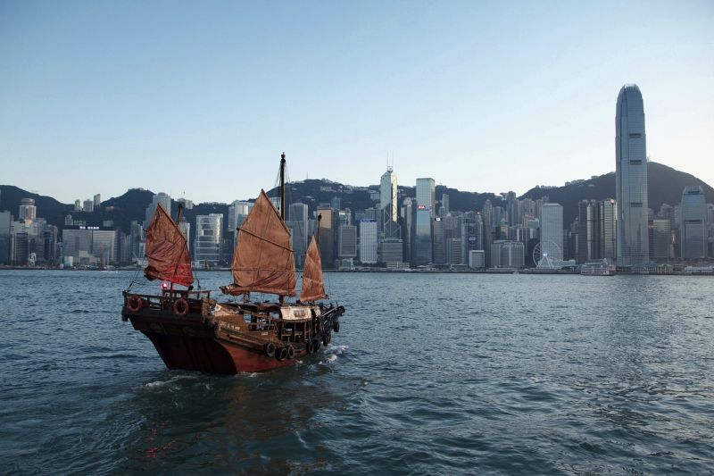 Auf einer Bootstour Hongkong auf eigene Faust erleben