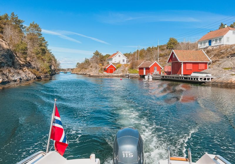 Bootstouren in Kristiansand