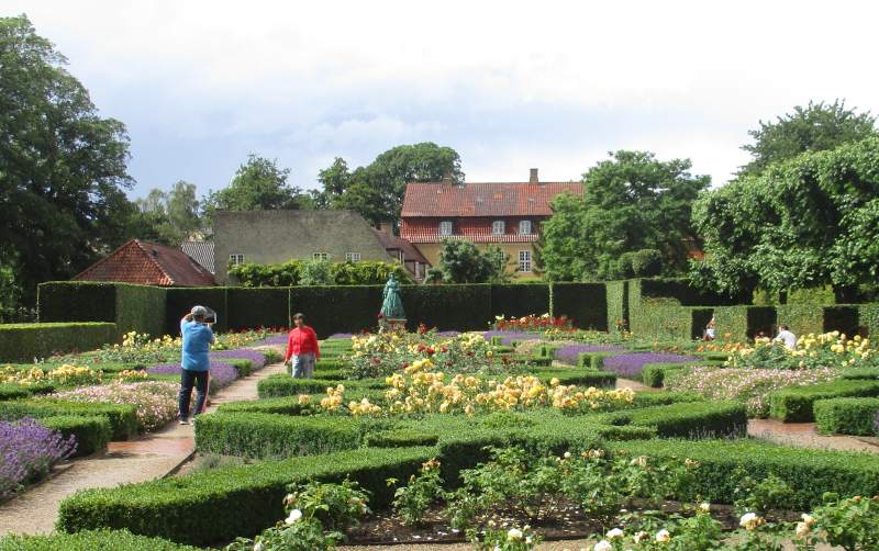 Der Botanische Garten bei Schloss Rosenborg