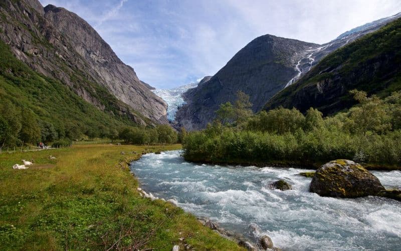 Briksdal Glacier