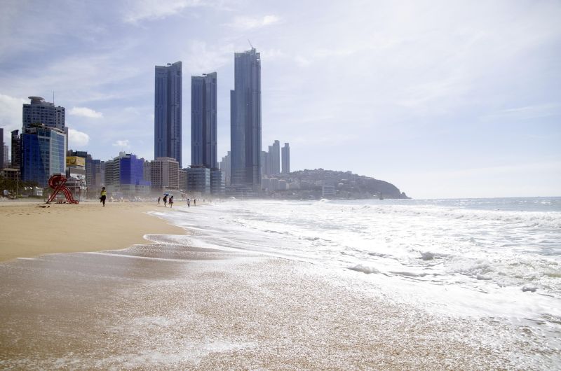 Bummel am Haeundae Beach