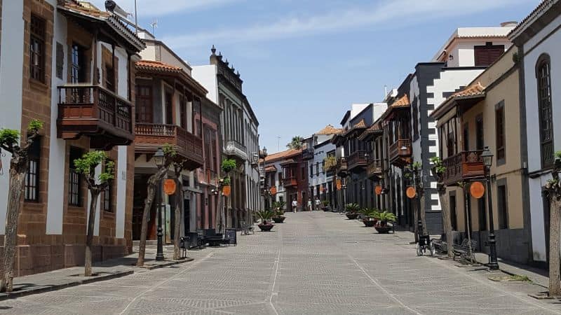 Calle Real in Teror