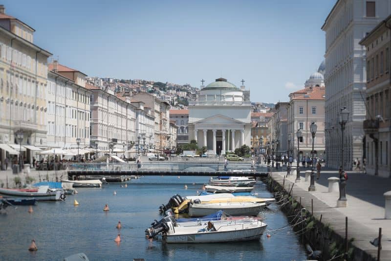 Canal Grande in Triest auf eigene Faust erkunden