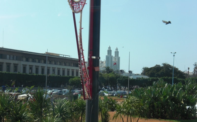 Cathédrale de Casablanca vom Parc de la ligue arab