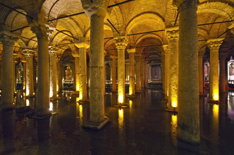 Landausflüge in Istanbul zur Cisterna Basilica