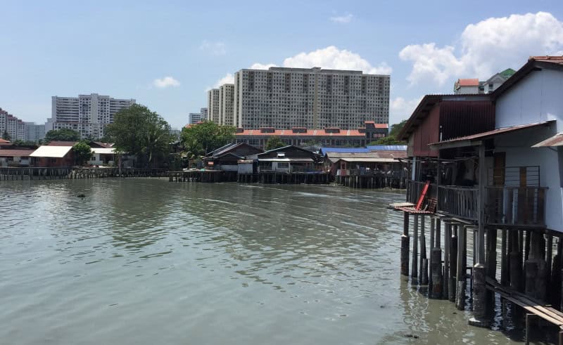 Clan Jetties in George Town auf Penang auf eigene Faust erkunden