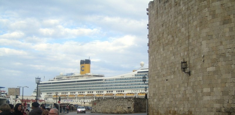 Costa Fortuna in Rhodos