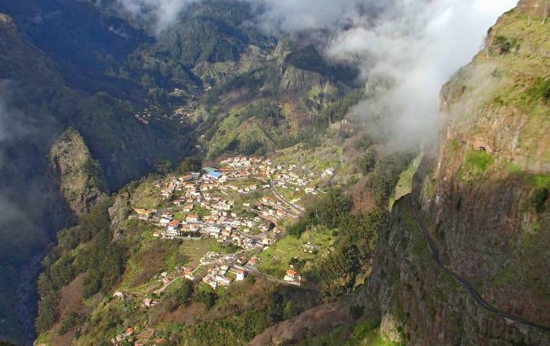 Das Nonnental ist ein Ziele für Landausflüge auf Madeira