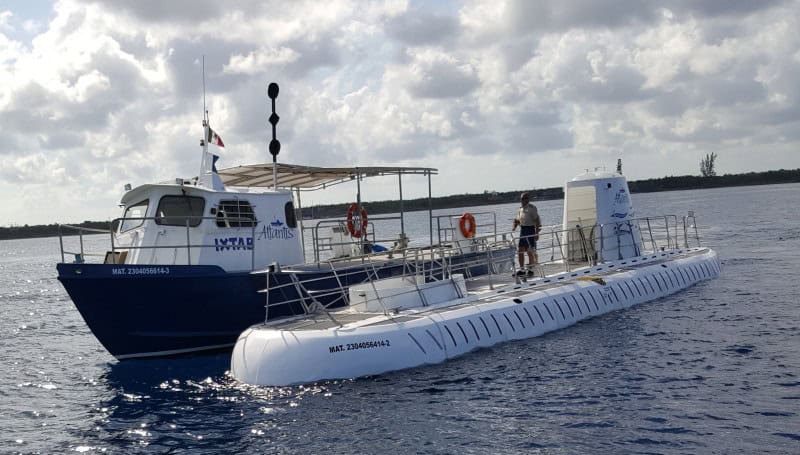 Landausflüge auf Cozumel mit dem U-Boot von Atlantis Submarines