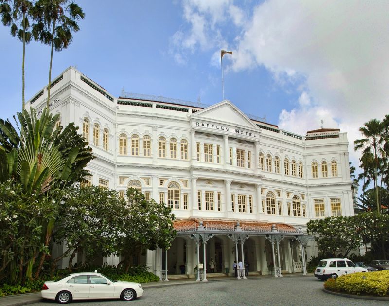 Landausflüge in Singapur zum Raffles Hotel