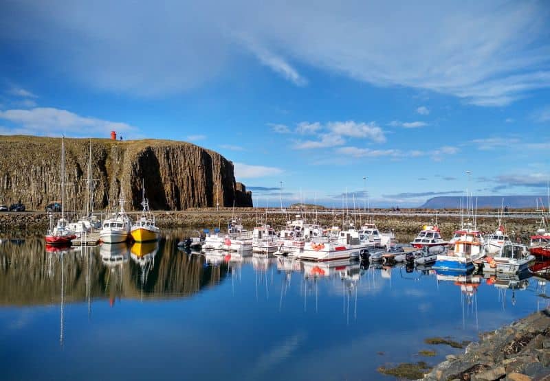 Der Hafen von Stykkisholmur