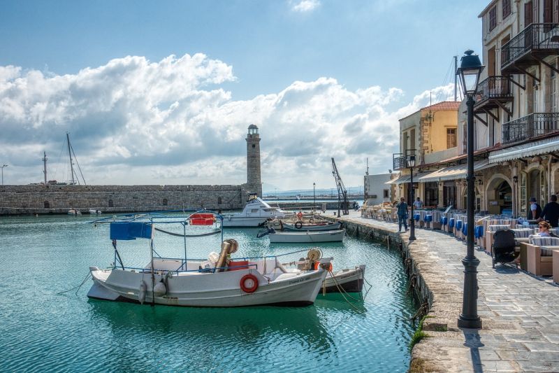 Der alte Hafen von Rethymno