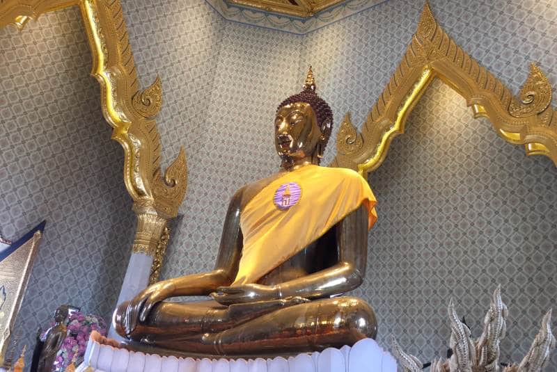 Der goldene Buddha im Wat Traimit