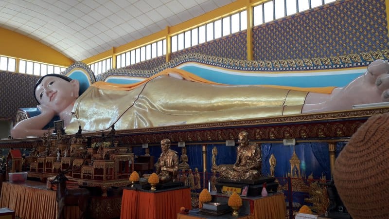 Der liegende Buddha von George Town Penang