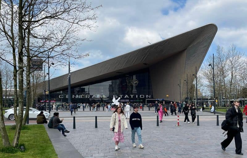 Der moderne Hauptbahnhof